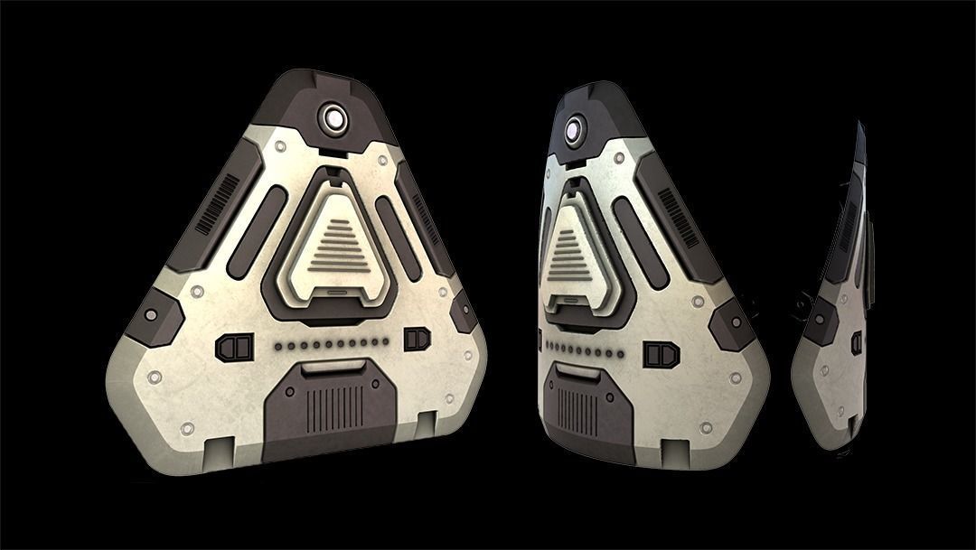 Sci-Fi Prop and Panel Material Texture_1