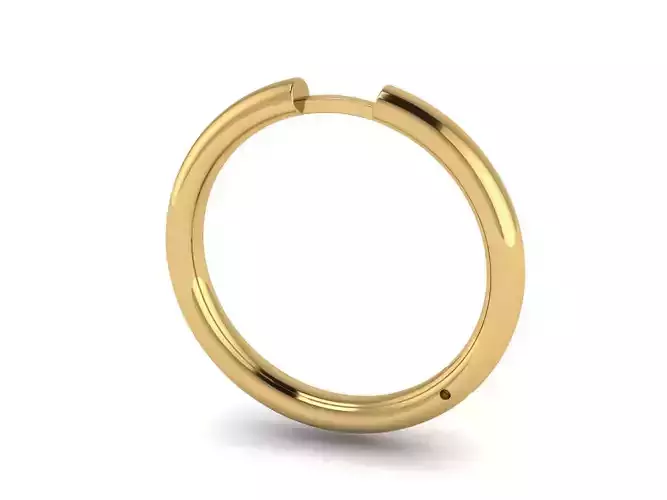 Chubby Hoops 19mm 3D print model
