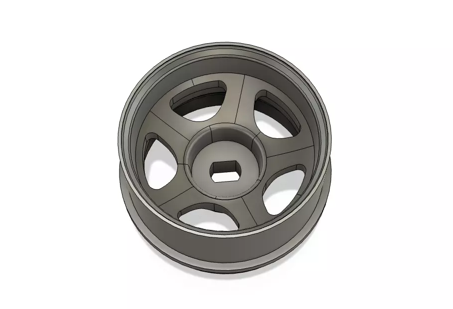 DEEP DISH 20mm Mini-Z wheels 4 offsets 3D print model
