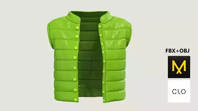 Vest Marvelous Designer