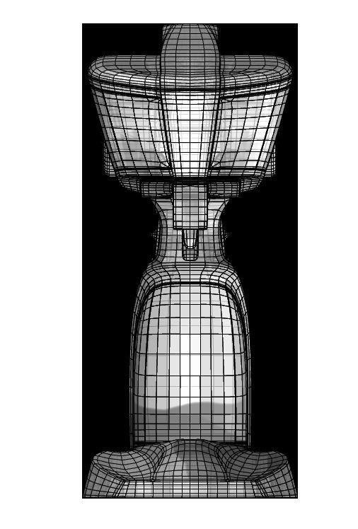 Collection of 7 toy robots 3D model_38