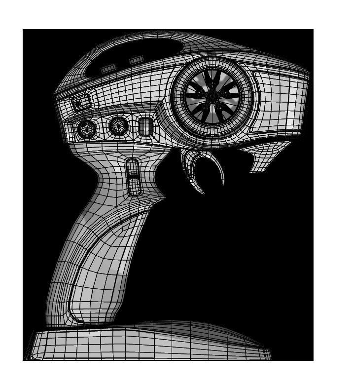 Collection of 7 toy robots 3D model_39