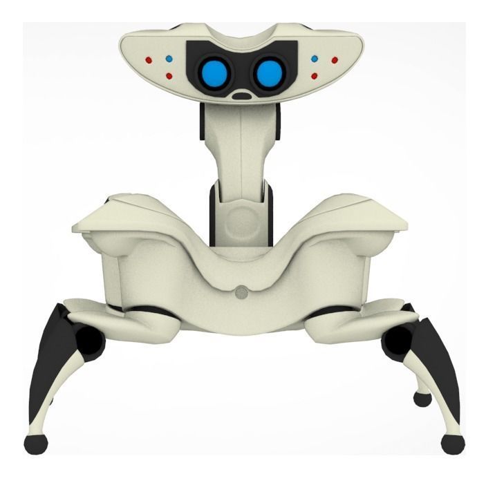 Collection of 7 toy robots 3D model_31