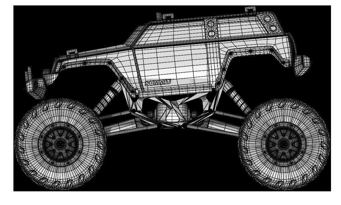 Collection of 7 toy robots 3D model_7