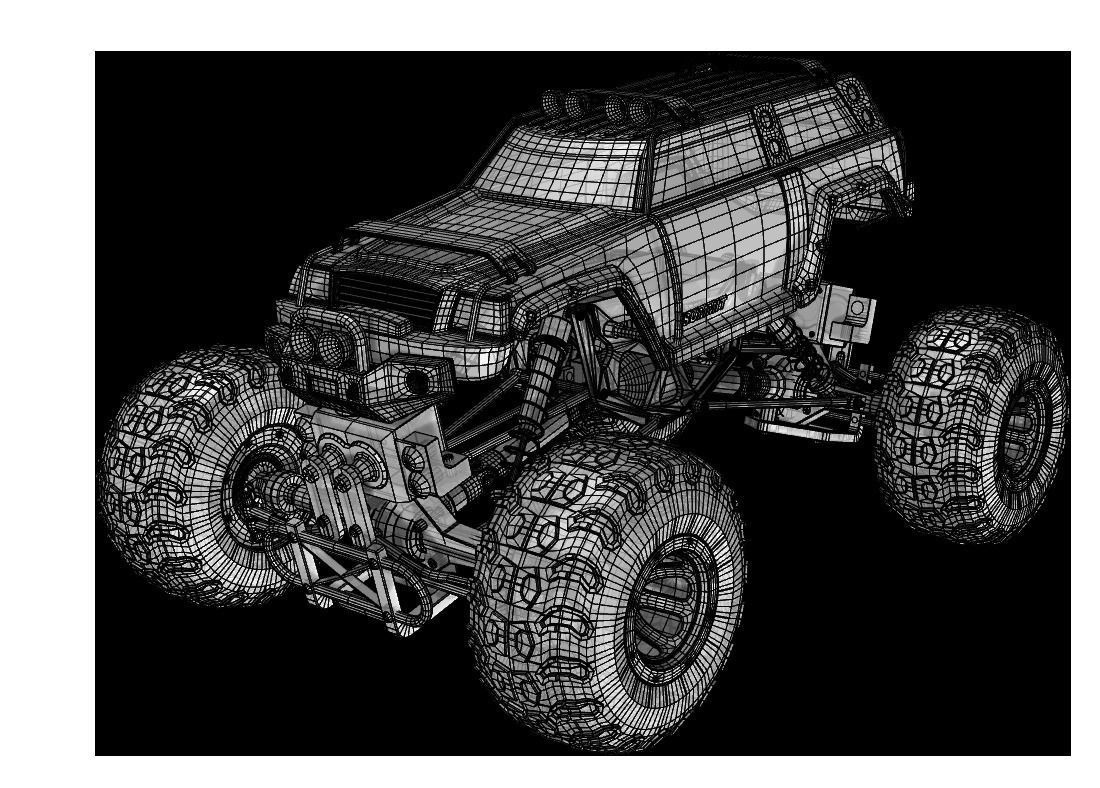 Collection of 7 toy robots 3D model_5