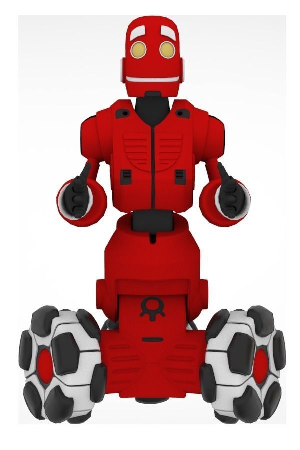 Collection of 7 toy robots 3D model_15