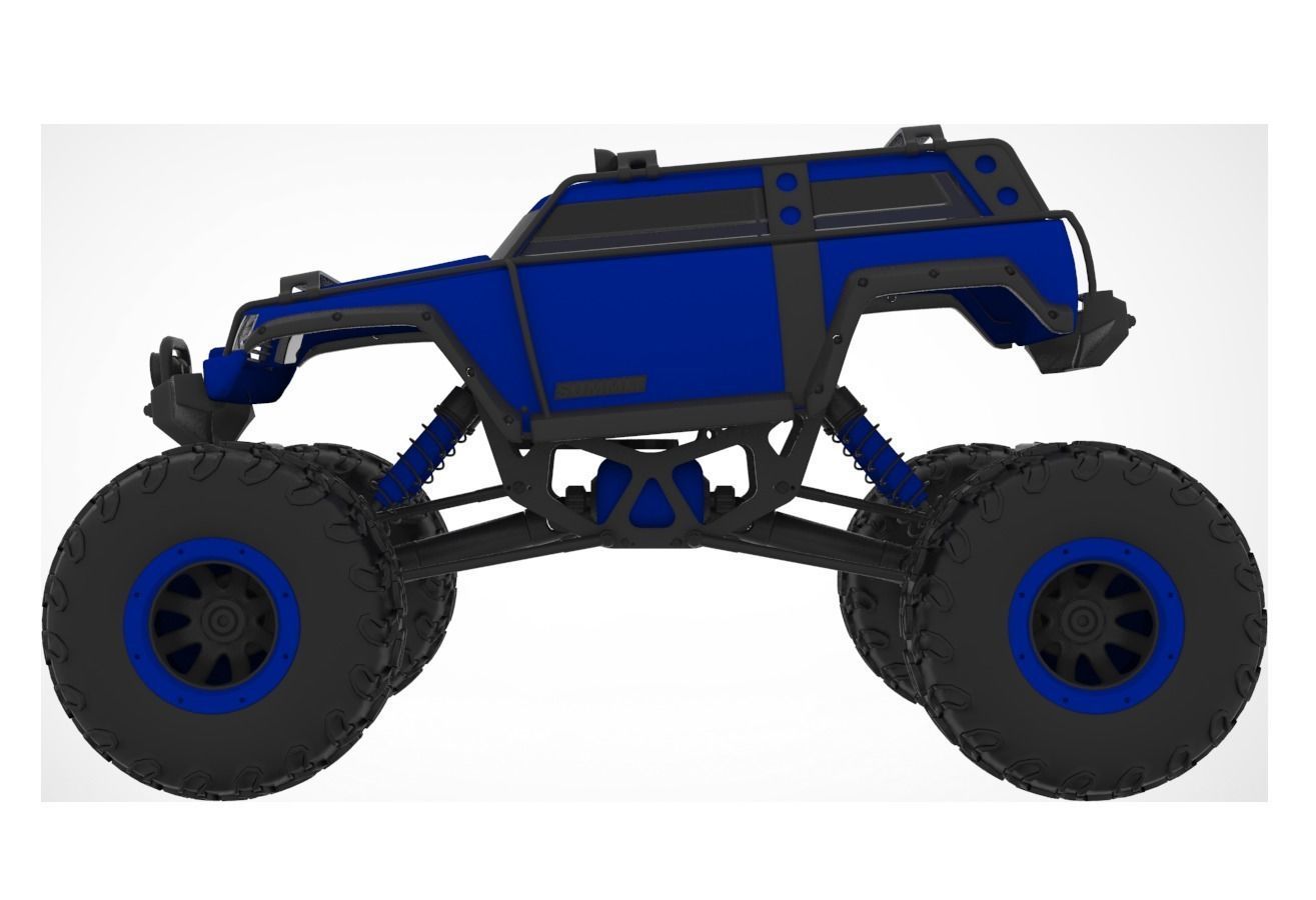 Collection of 7 toy robots 3D model_3