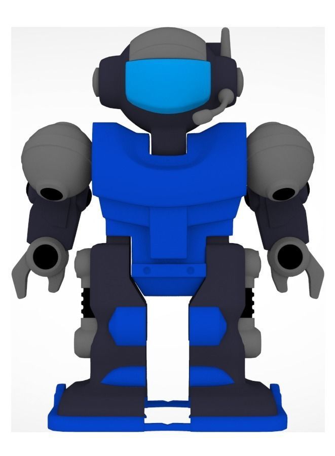 Collection of 7 toy robots 3D model_26