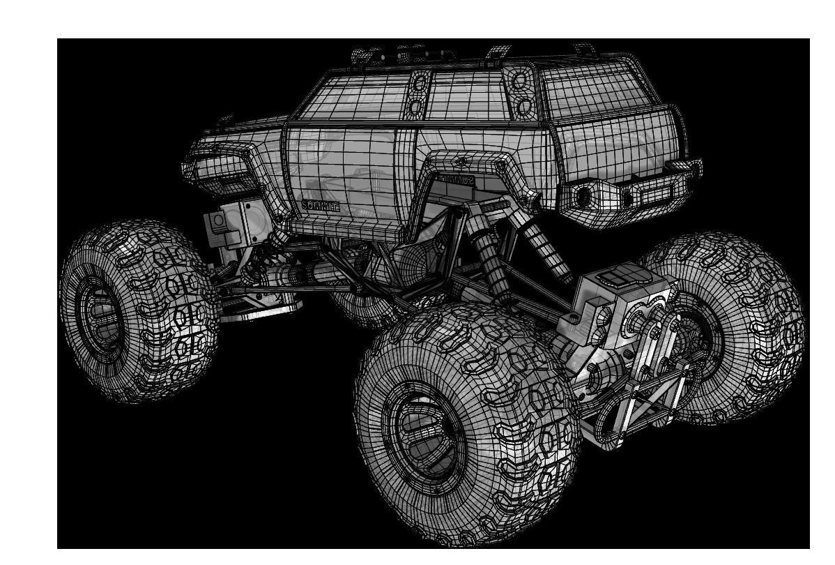 Collection of 7 toy robots 3D model_6