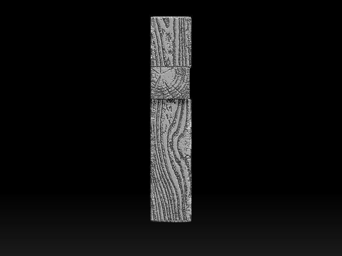 cross wood  3D print model_11