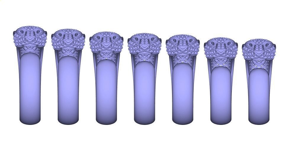 Animal Ring 3D Model Collection_6