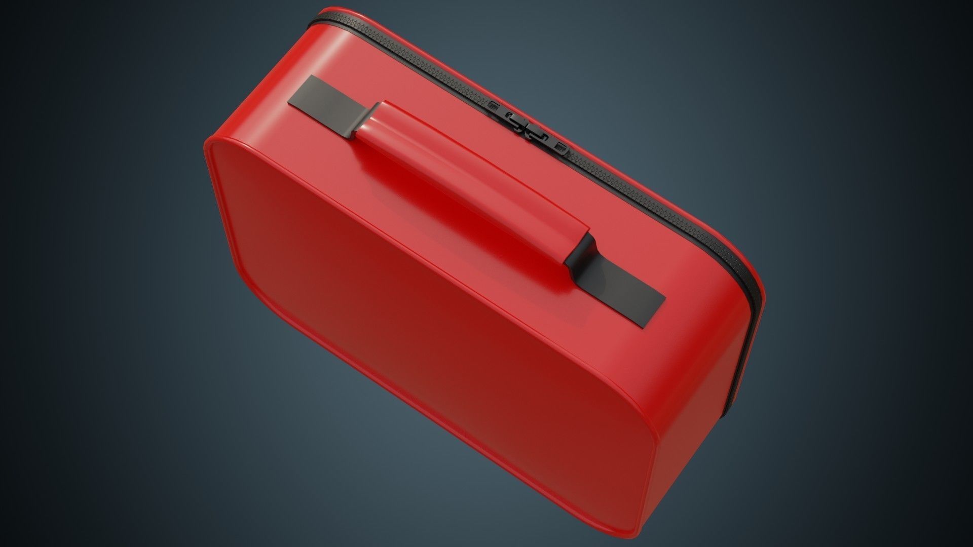 First Aid Kit 1 Basic Low-poly 3D model_2