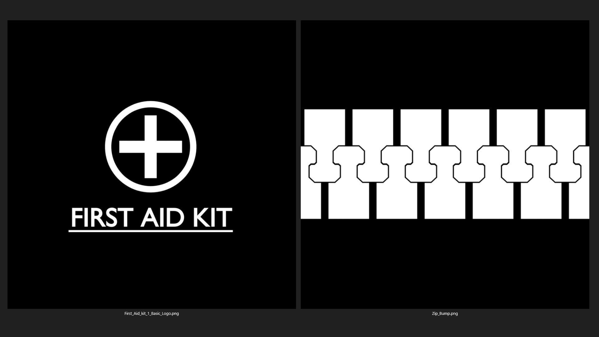 First Aid Kit 1 Basic Low-poly 3D model_7