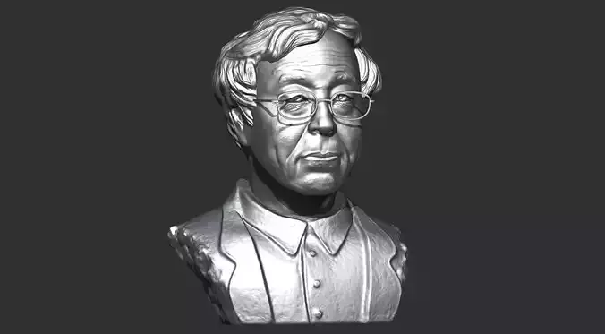 Satoshi Nakamoto Print Stl
