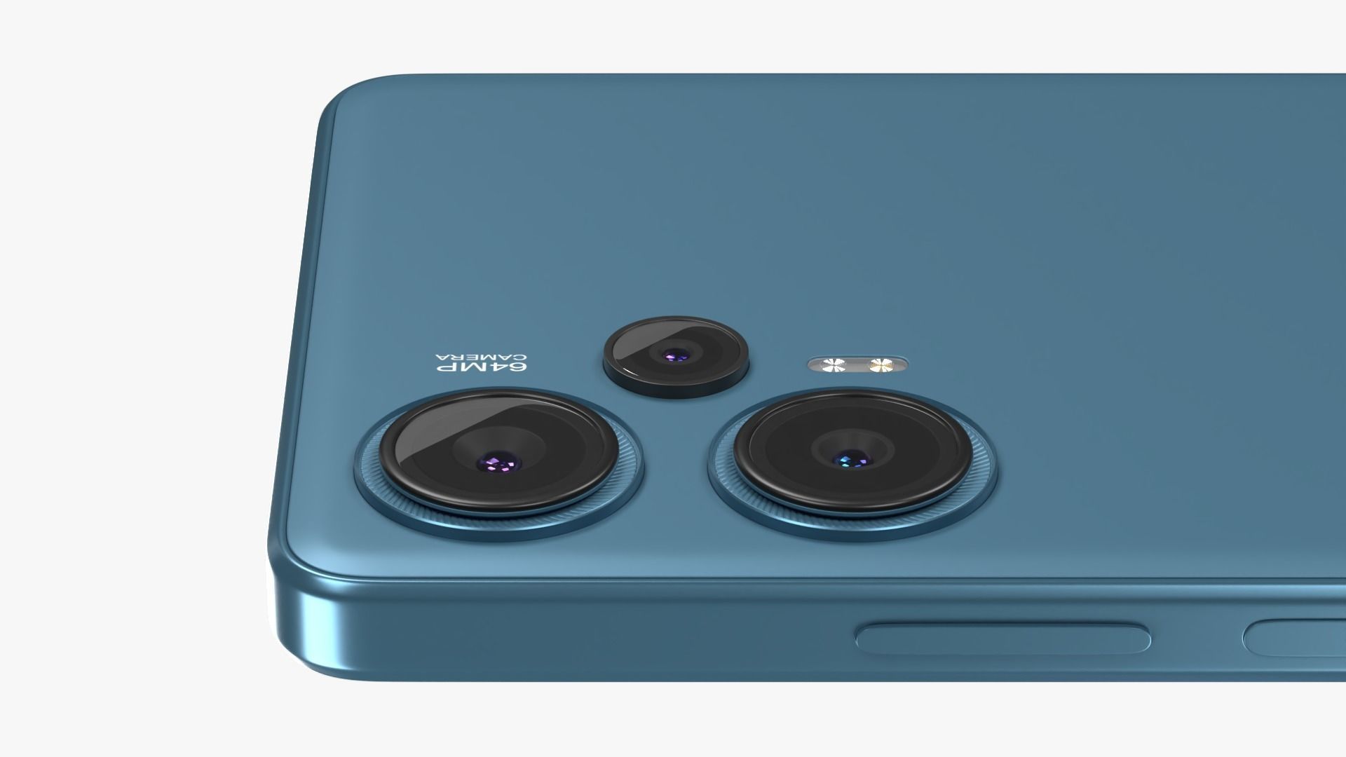 Xiaomi Redmi Note 12 Turbo Blue 3D model_4