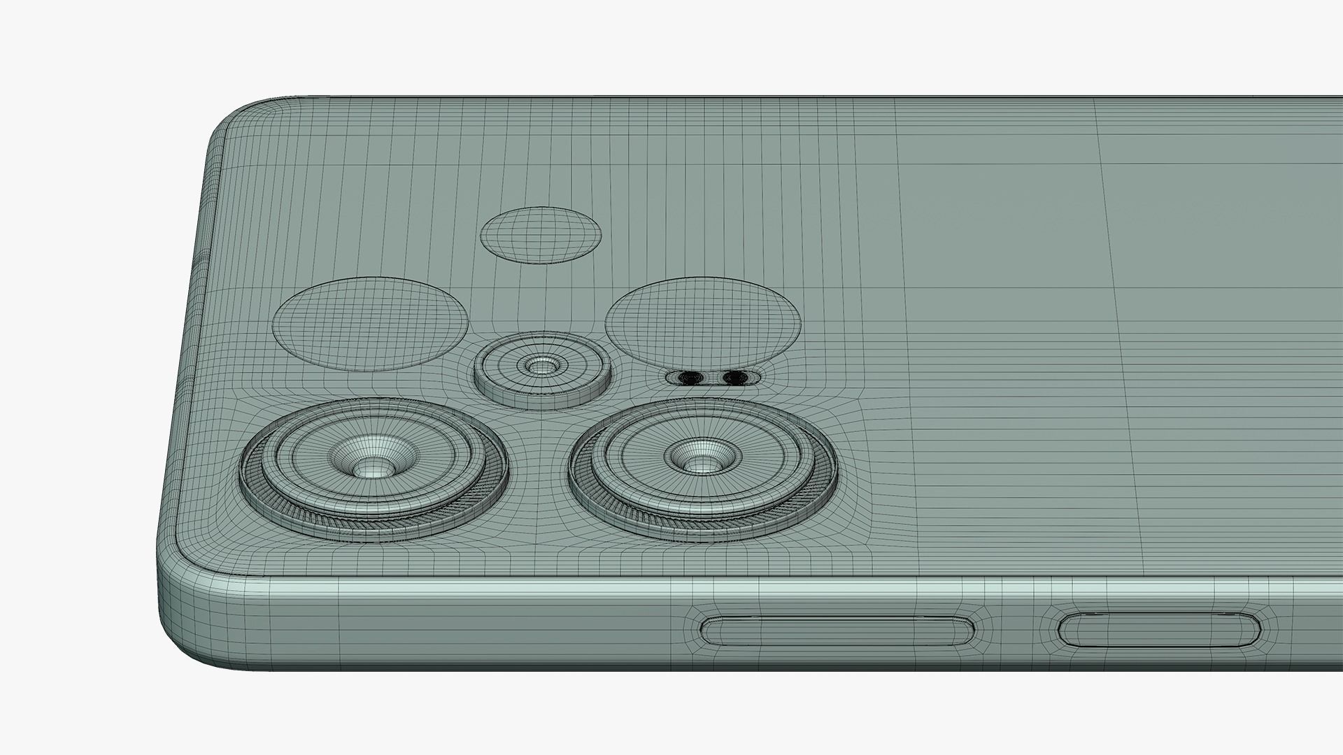 Xiaomi Redmi Note 12 Turbo Blue 3D model_15