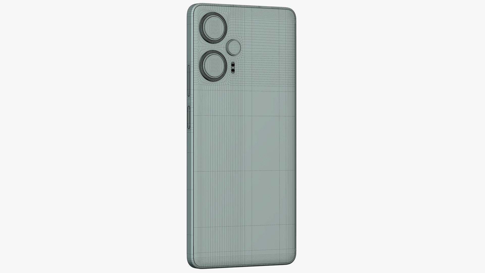 Xiaomi Redmi Note 12 Turbo Blue 3D model_18