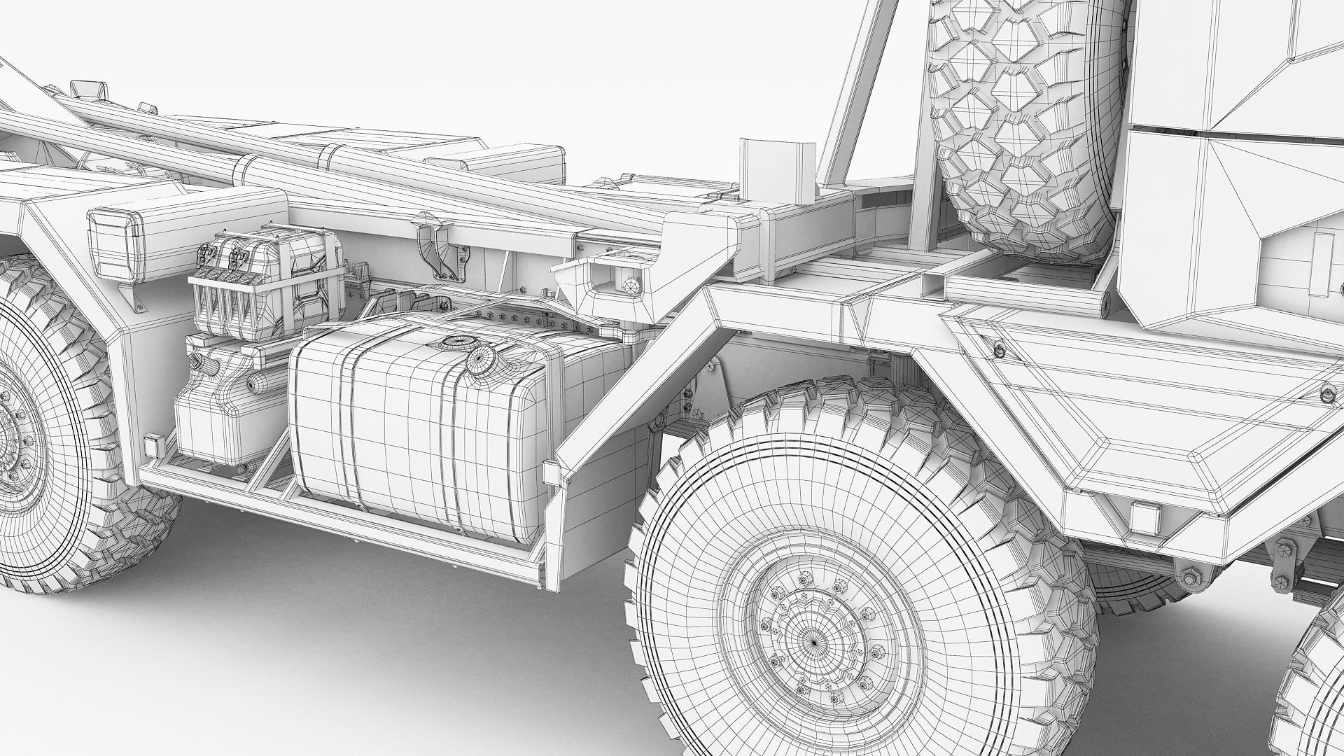 RMMV HX3 tactical military truck 8x8 3D model_18