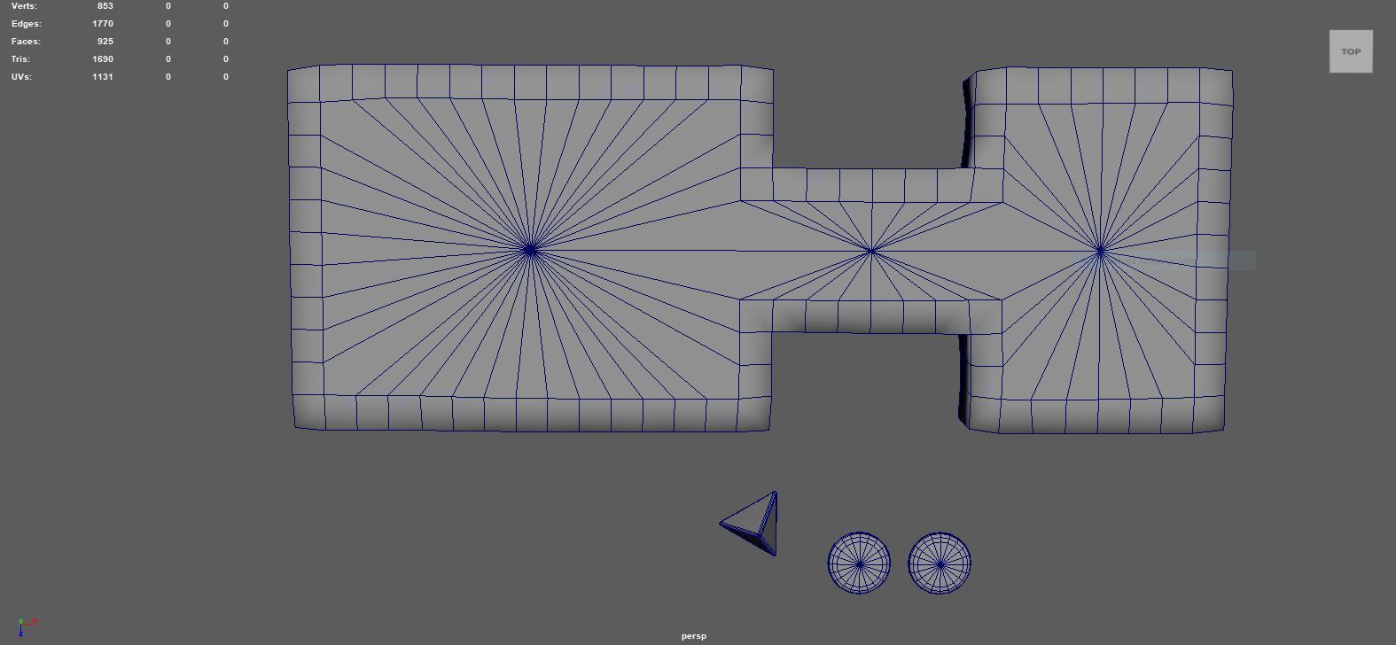 The Royal Game Of Ur - GameReady Babylonian Boardgame model Low-poly 3D model_7