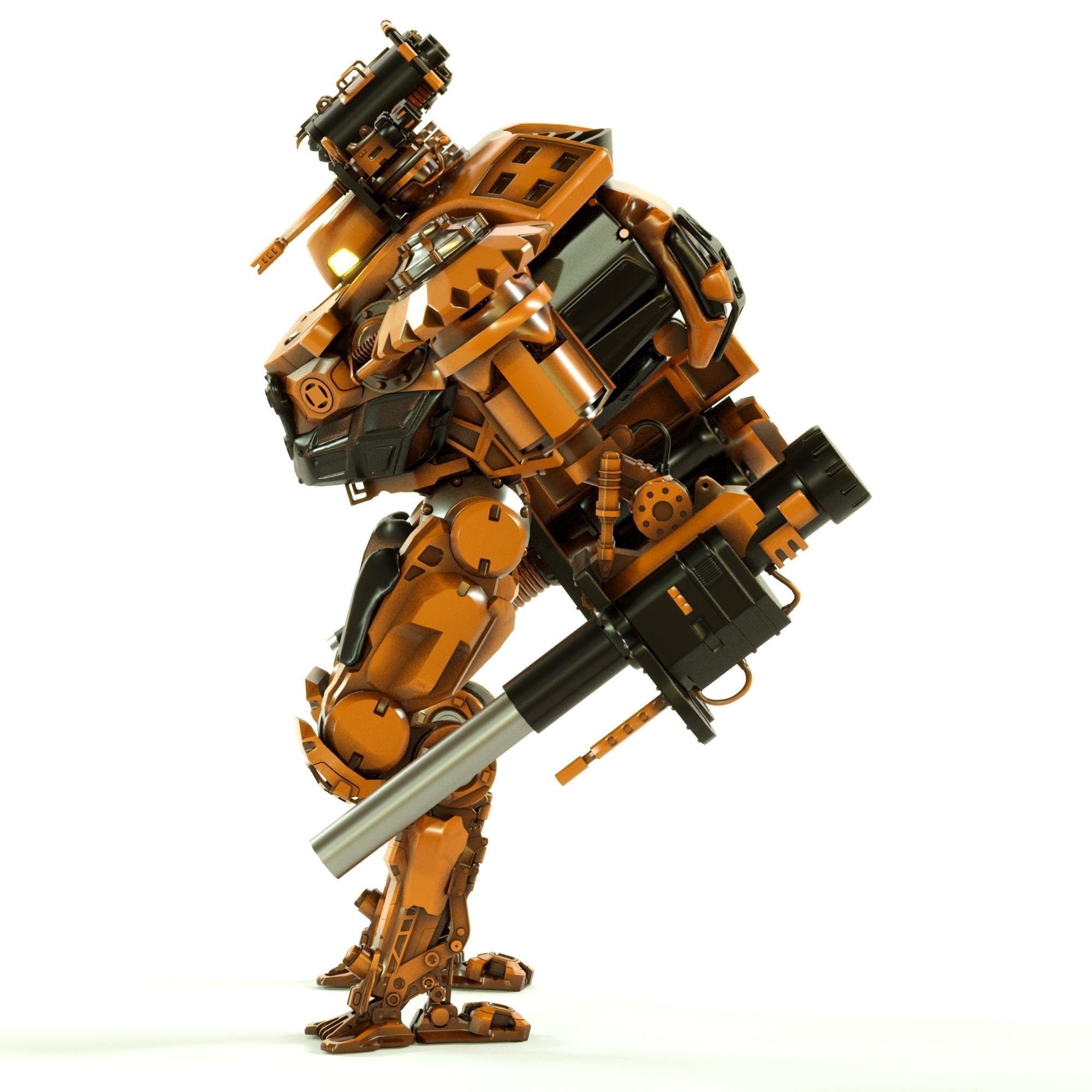 new robot 3D model_3