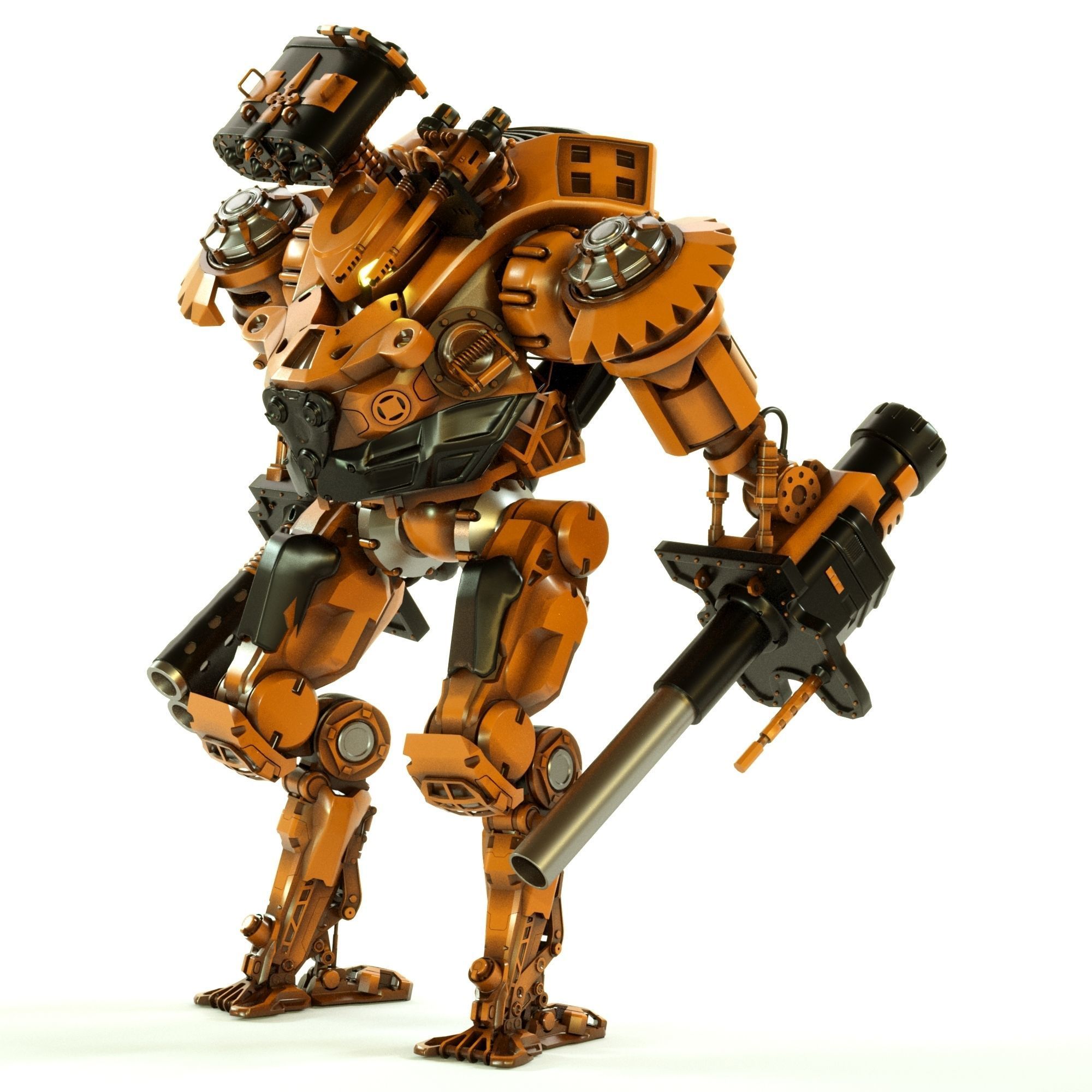 new robot 3D model_2