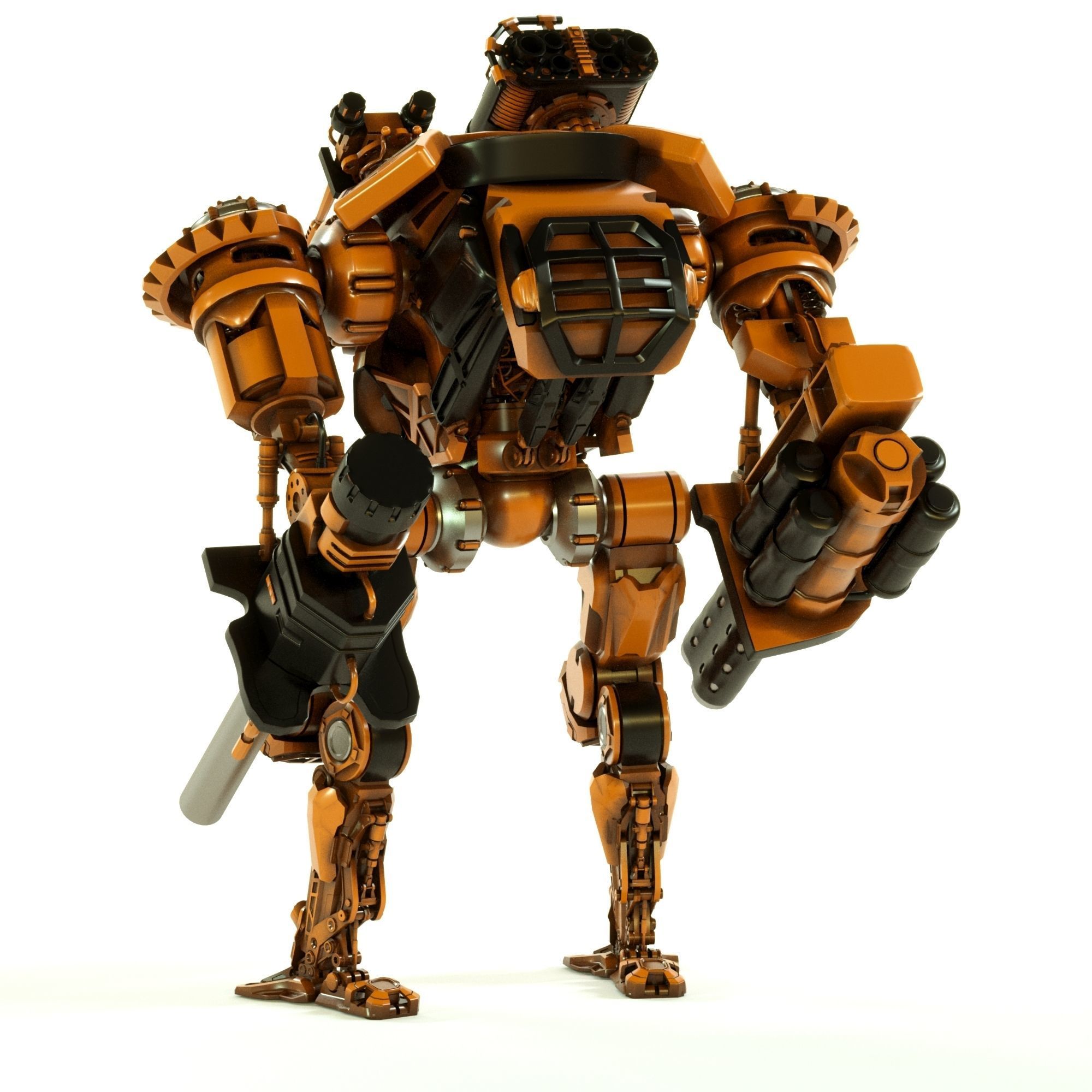 new robot 3D model_4