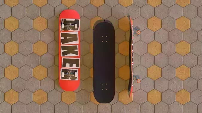 skateboard baker deck