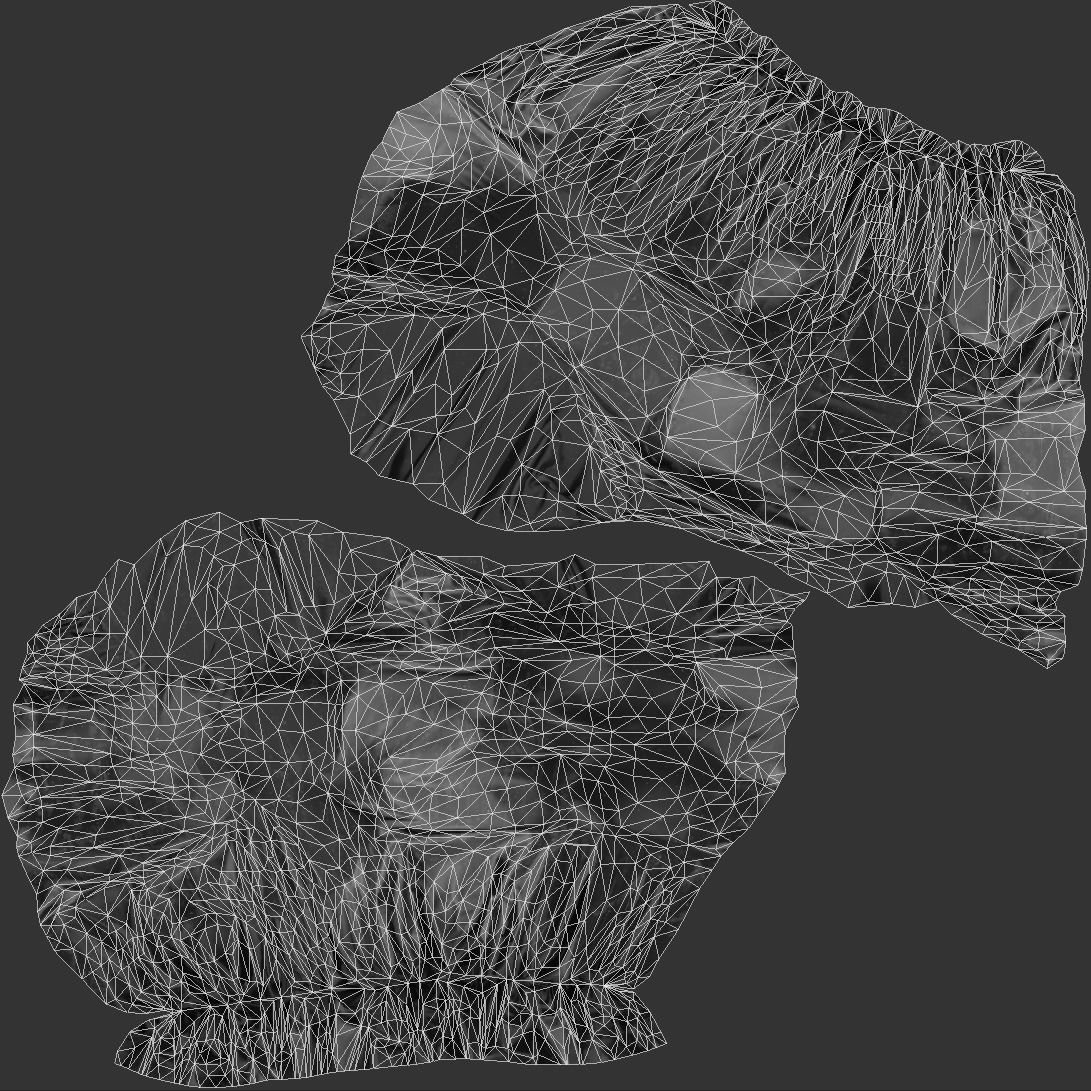 Garbage Bags Low Poly Low-poly 3D model_4