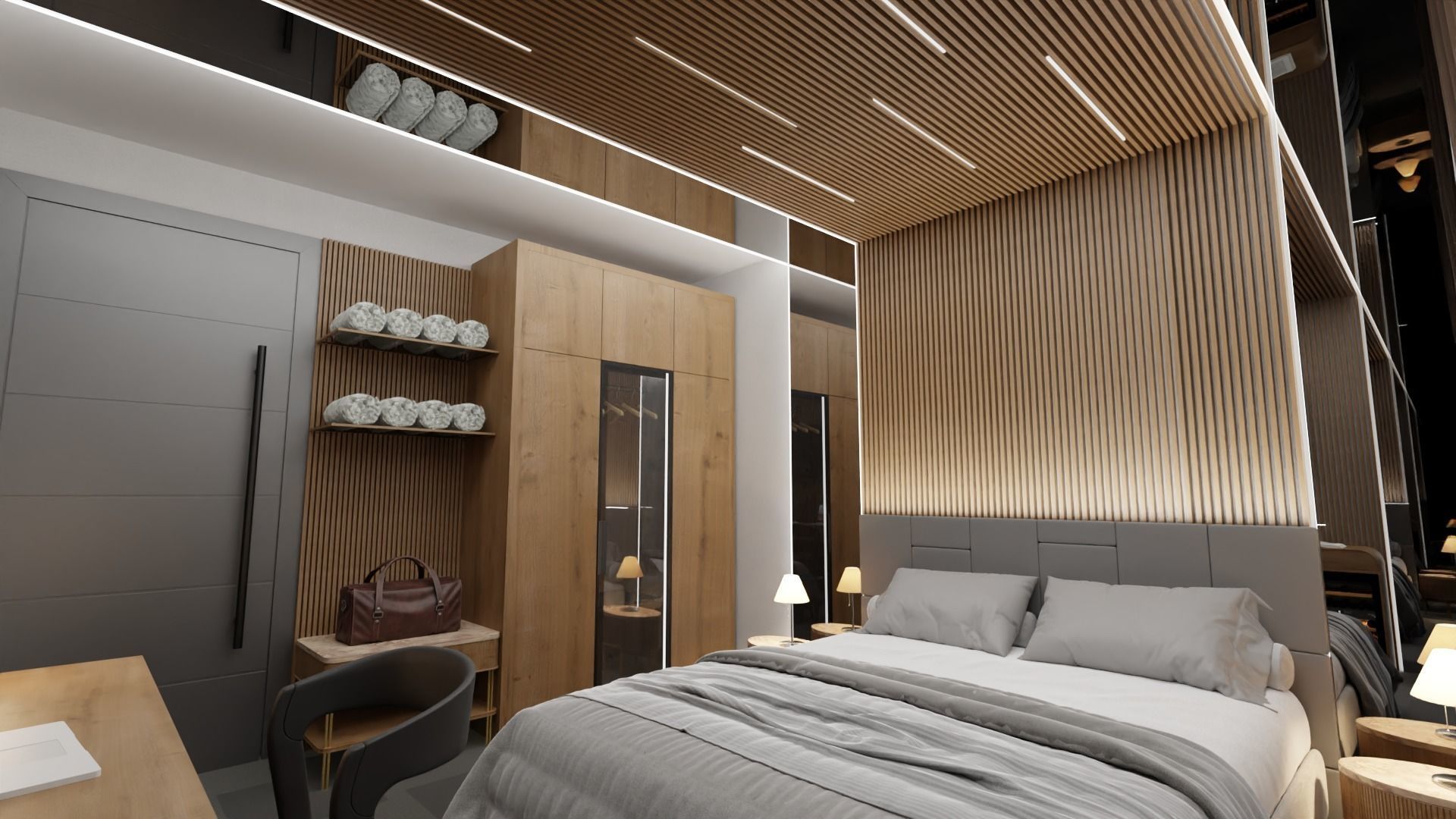 Modern Hotel Design 3D model_3