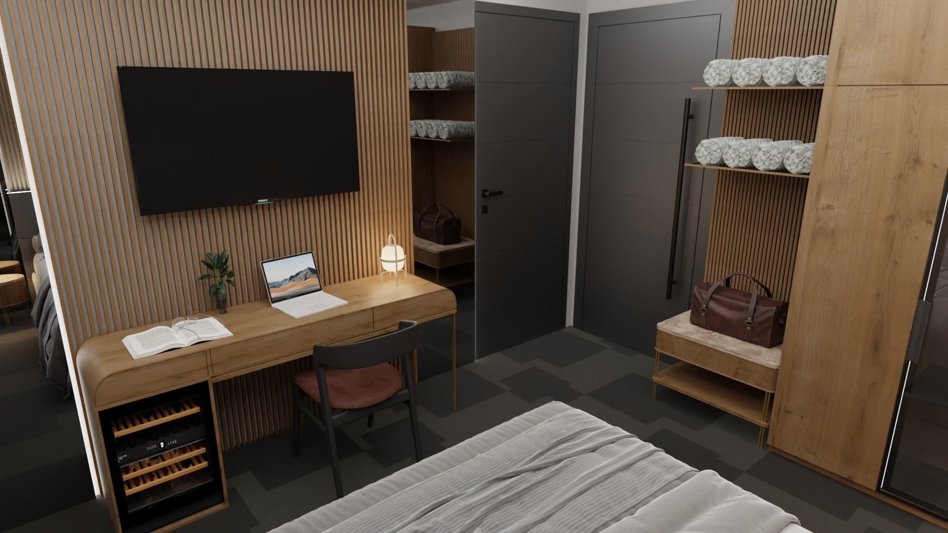 Modern Hotel Design 3D model_5