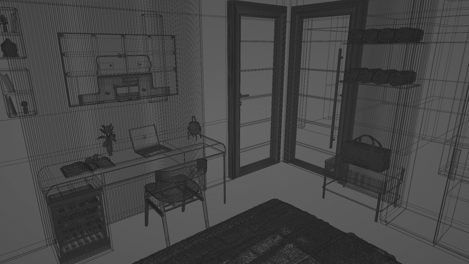 Modern Hotel Design 3D model_12
