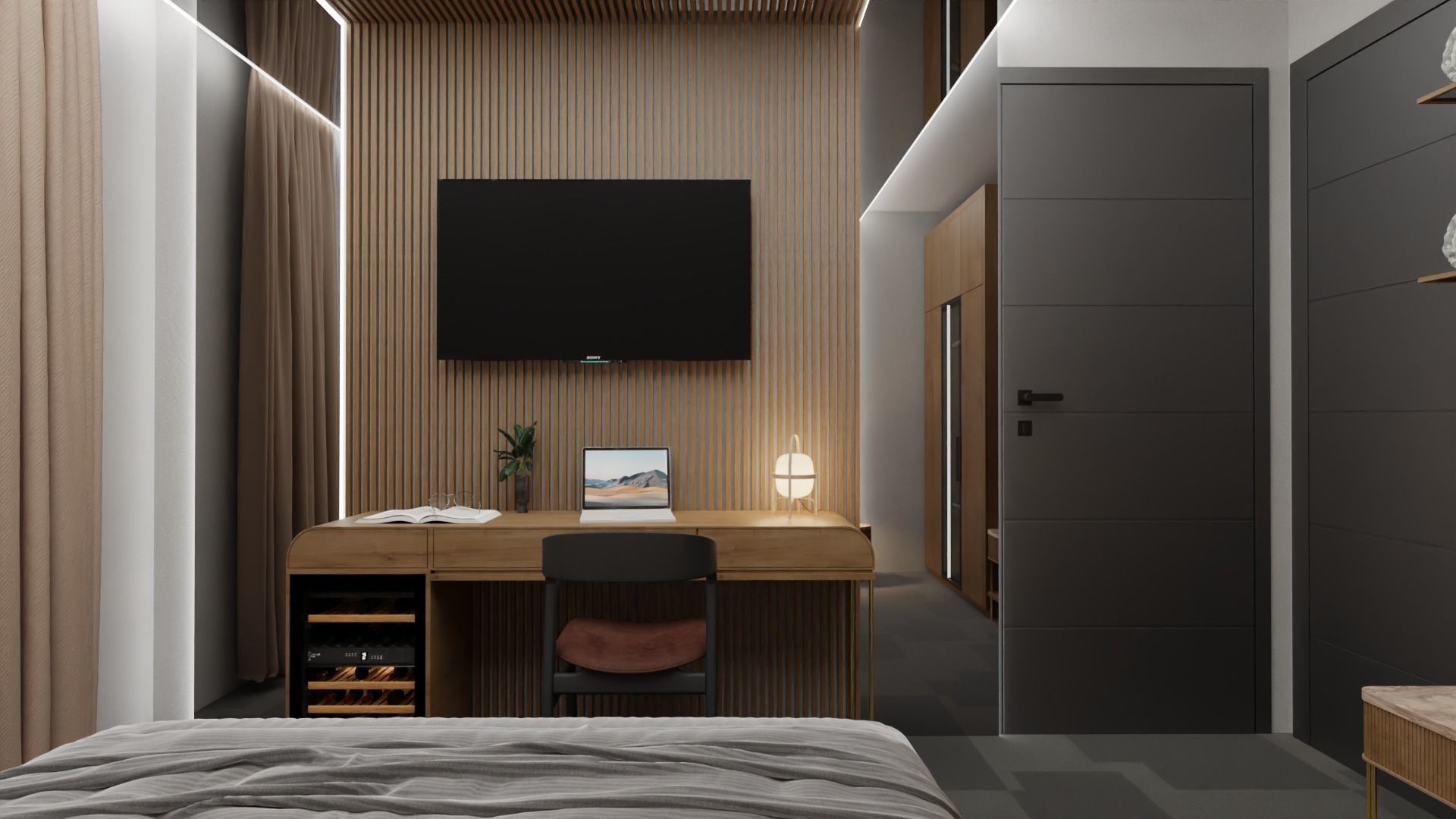 Modern Hotel Design 3D model_6
