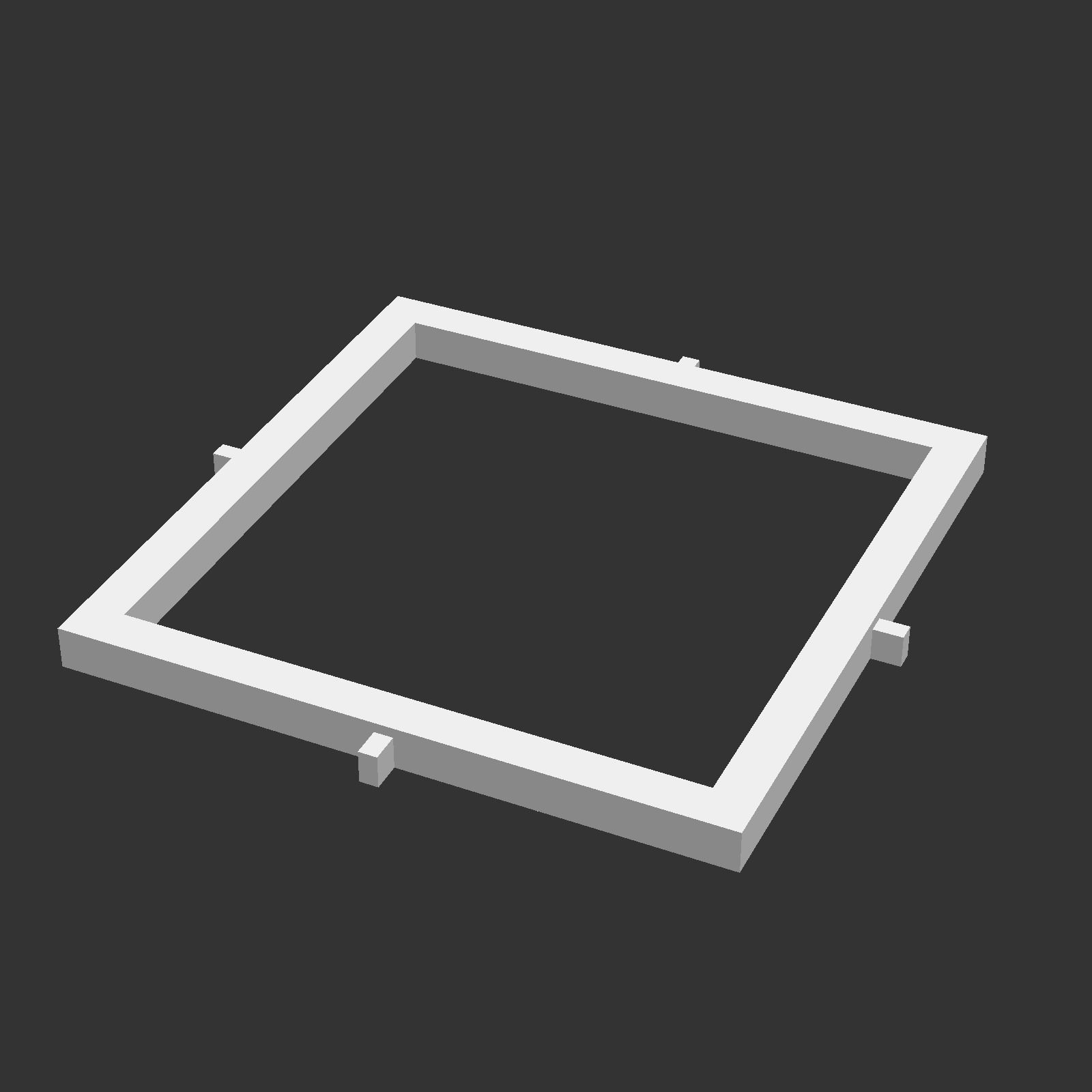 Kumiko Japanese Shoji Lantern - Masu-tsunagi 3D print model_10