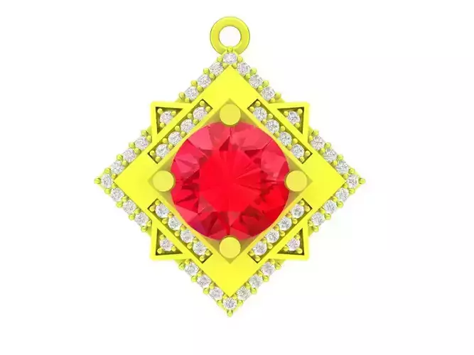 vietnamese fashion diamond women pendant 5051