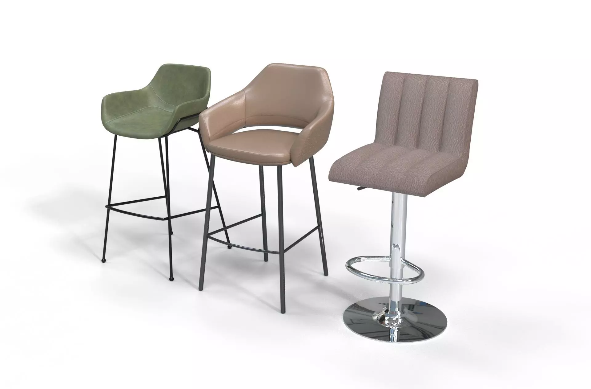 3d model Bar stool  3D model_0