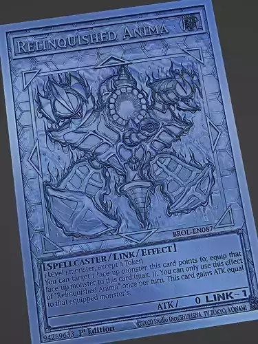 relinquished anima - yugioh 3D print model