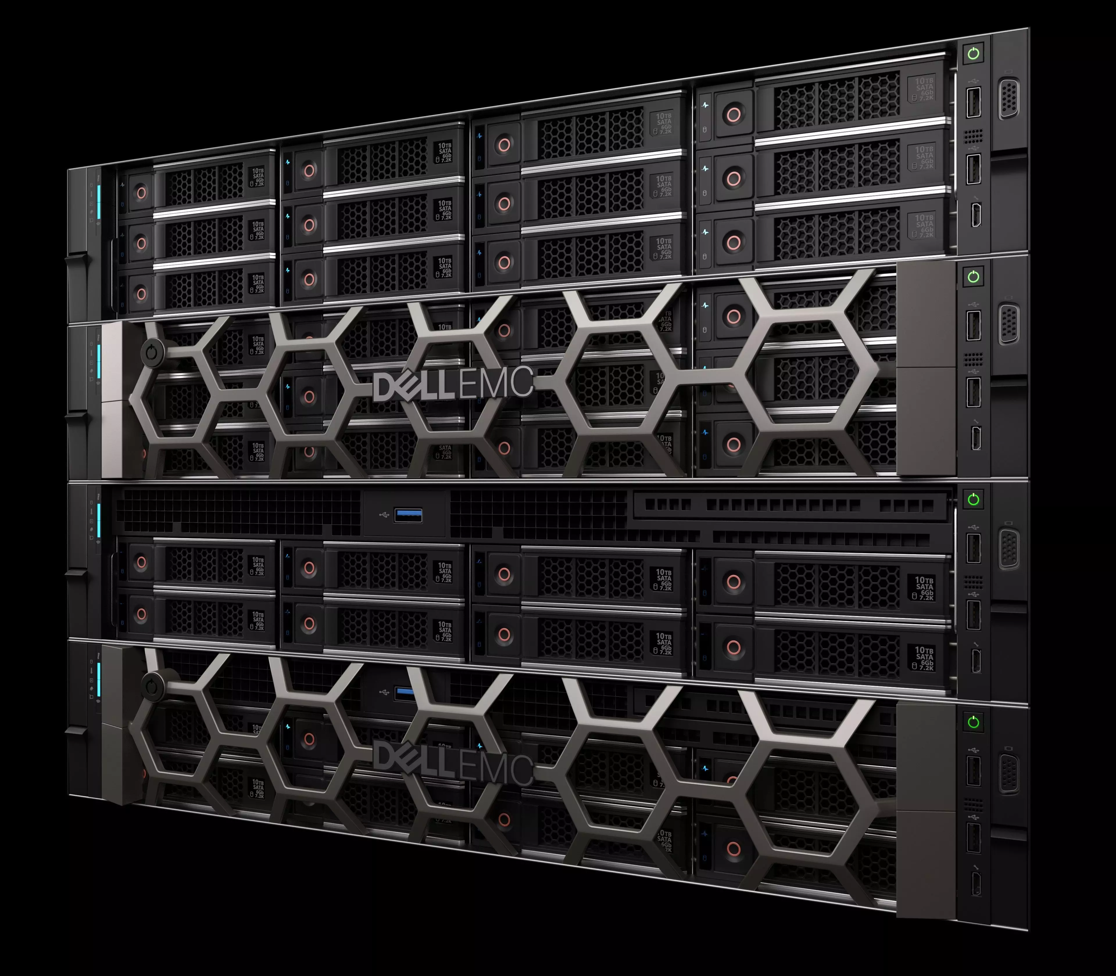 Data Server and Network Rack 3D model