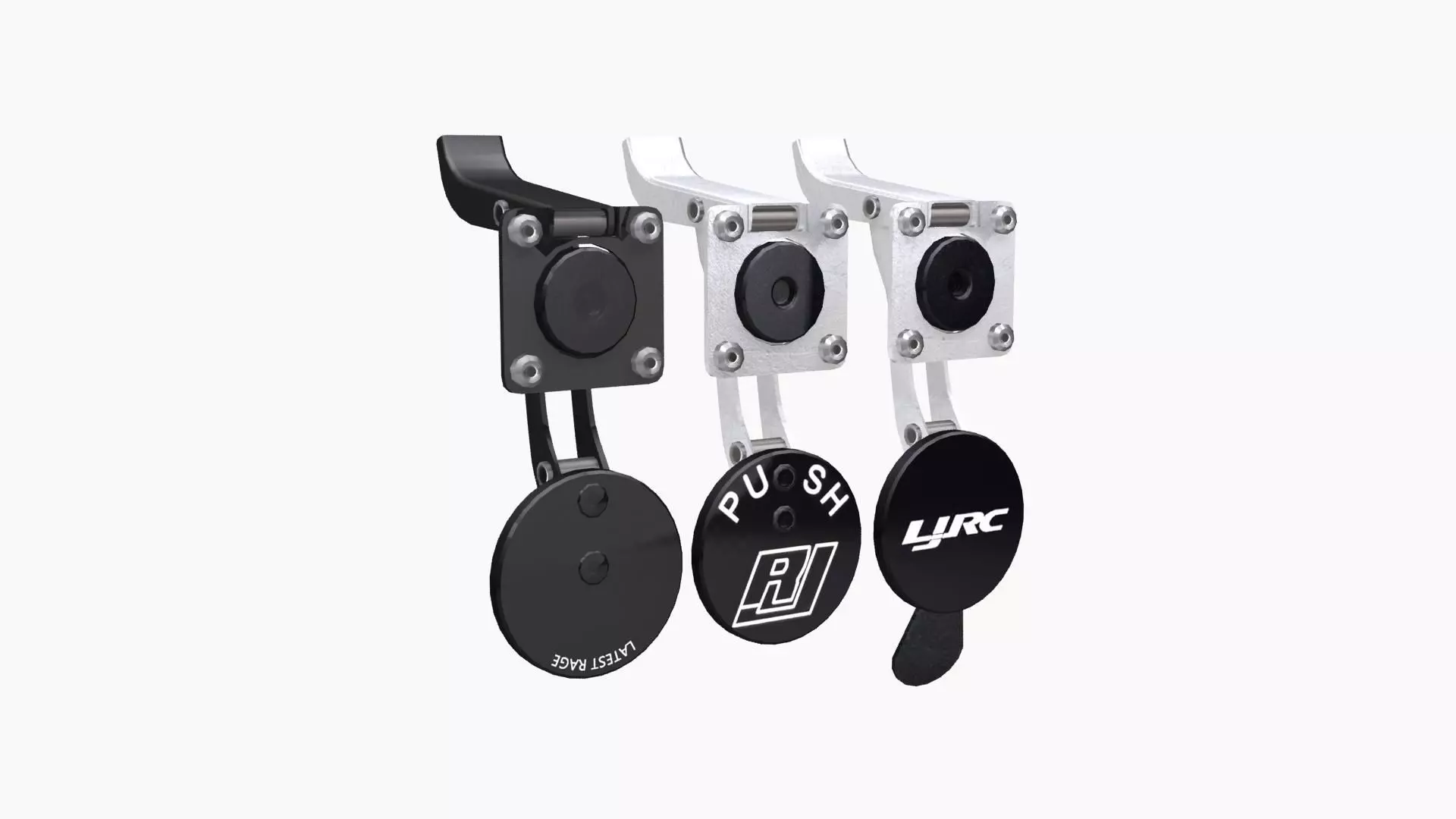 Window latch bundle 3D Model Collection_0