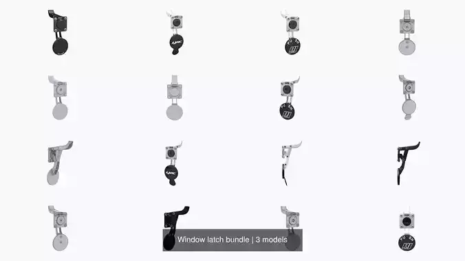 Window latch bundle