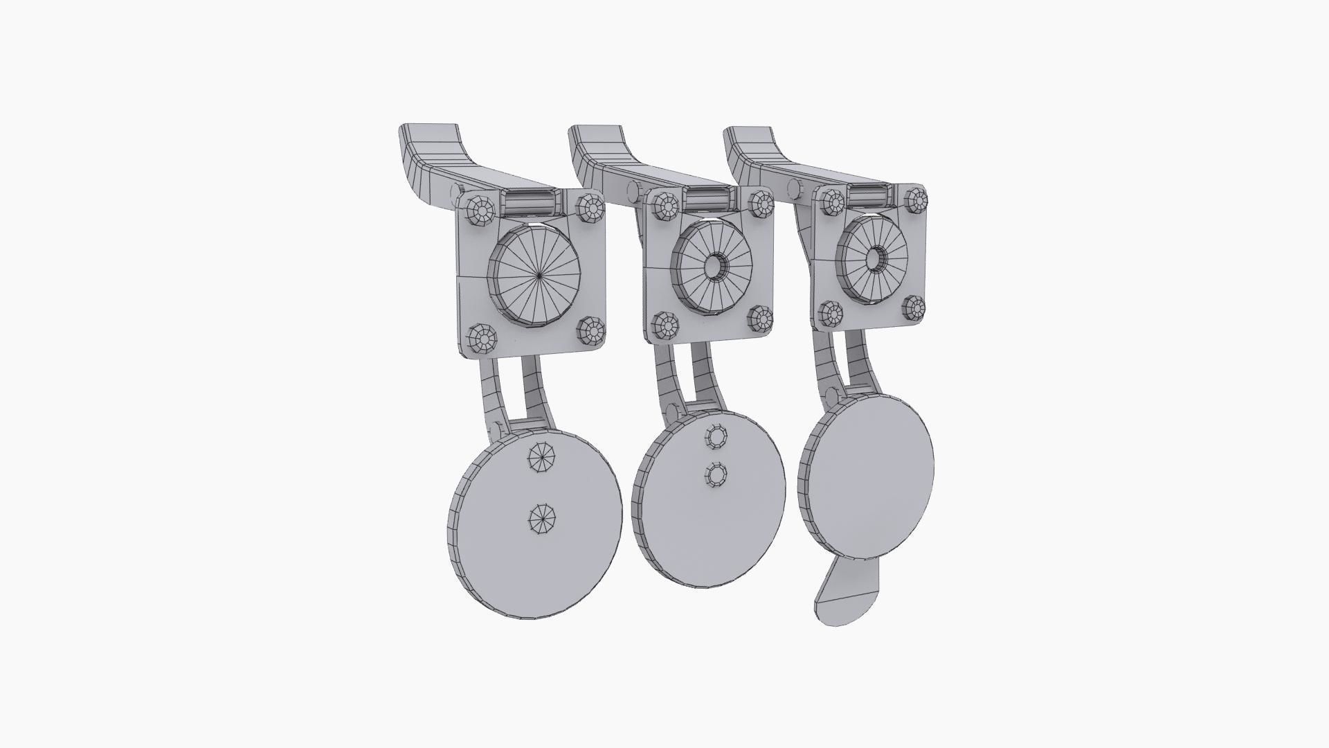 Window latch bundle 3D Model Collection_3