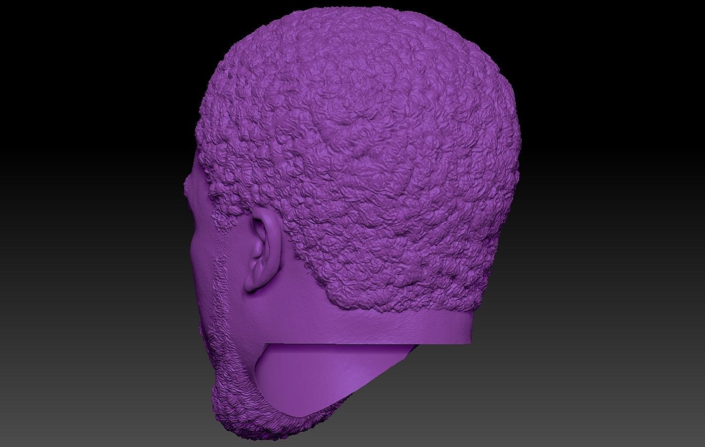 Black Panther TChalla Chadwick Boseman 3D print model_10