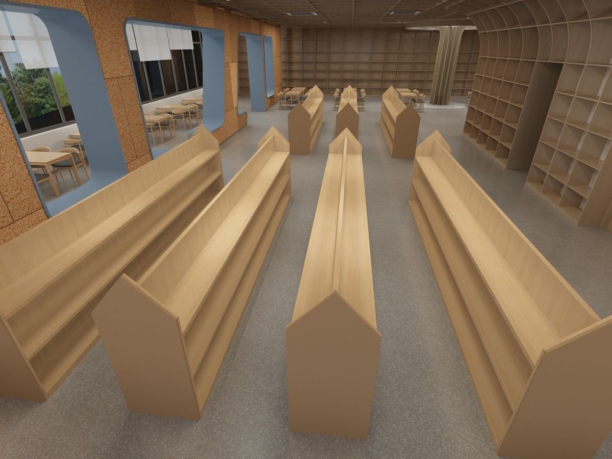 Library 1 3D model_12