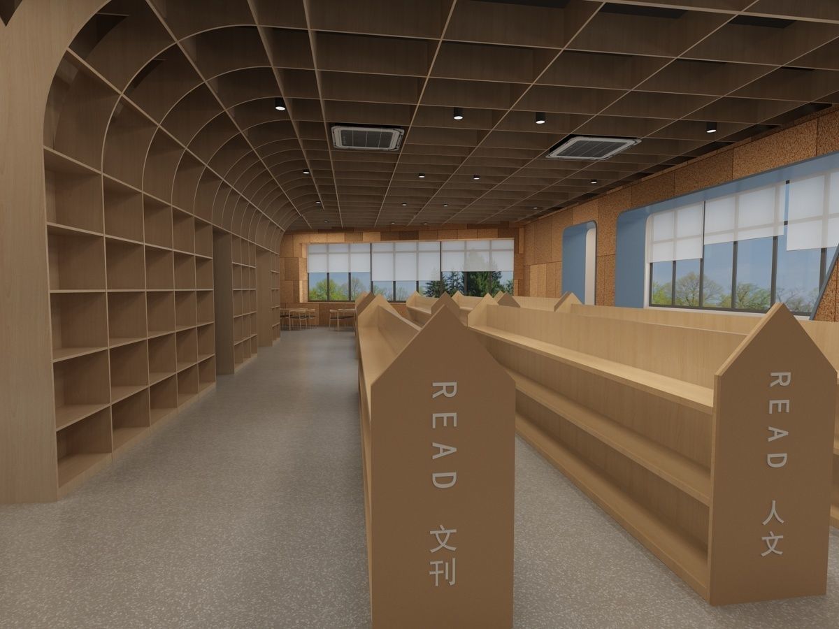 Library 1 3D model_9