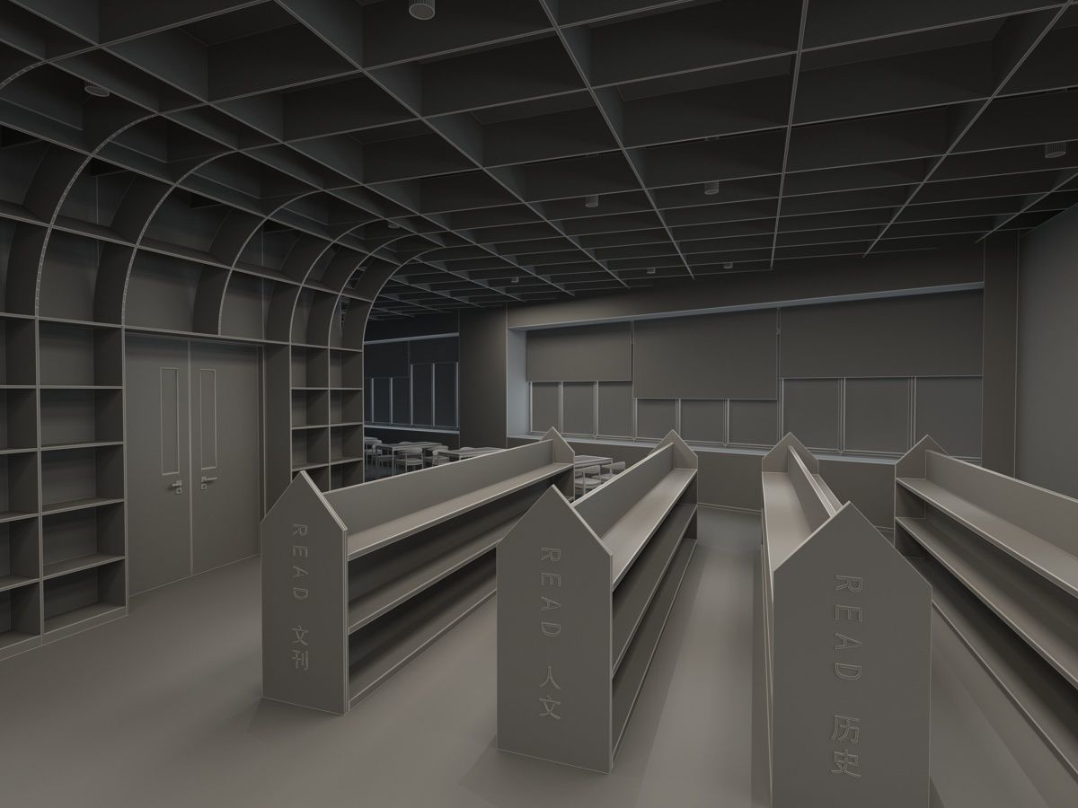 Library 1 3D model_24