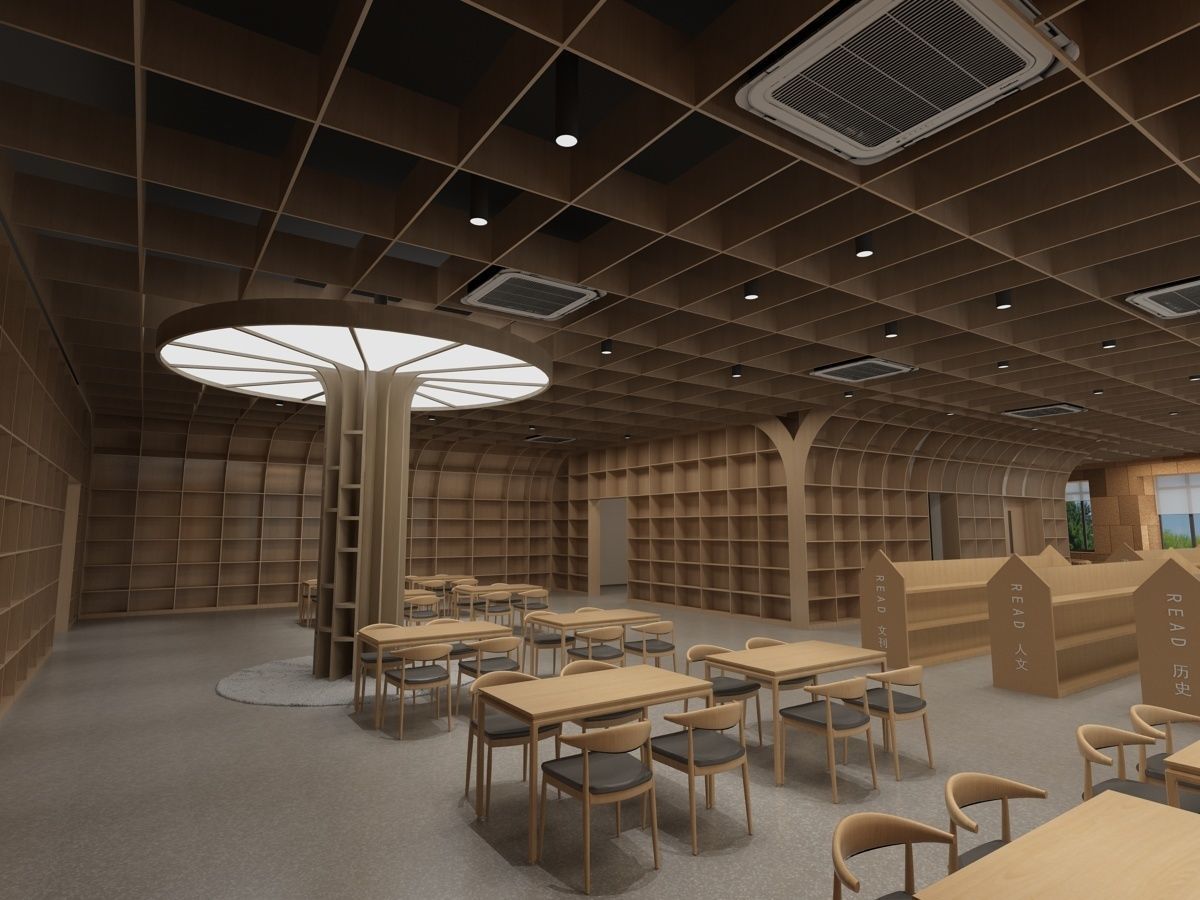 Library 1 3D model_1