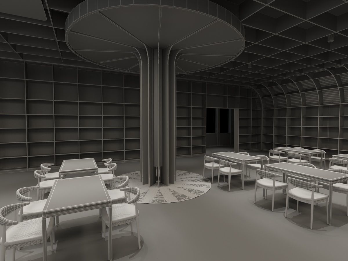 Library 1 3D model_17