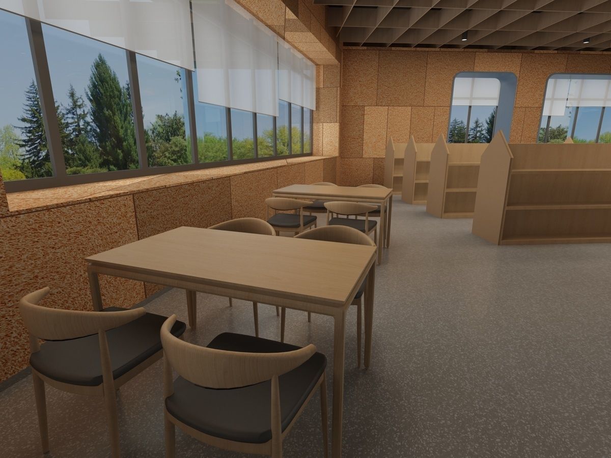 Library 1 3D model_14