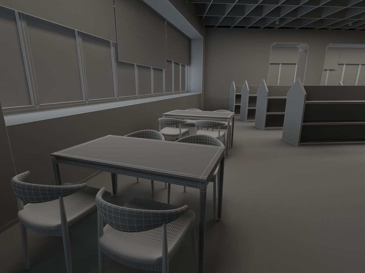 Library 1 3D model_23