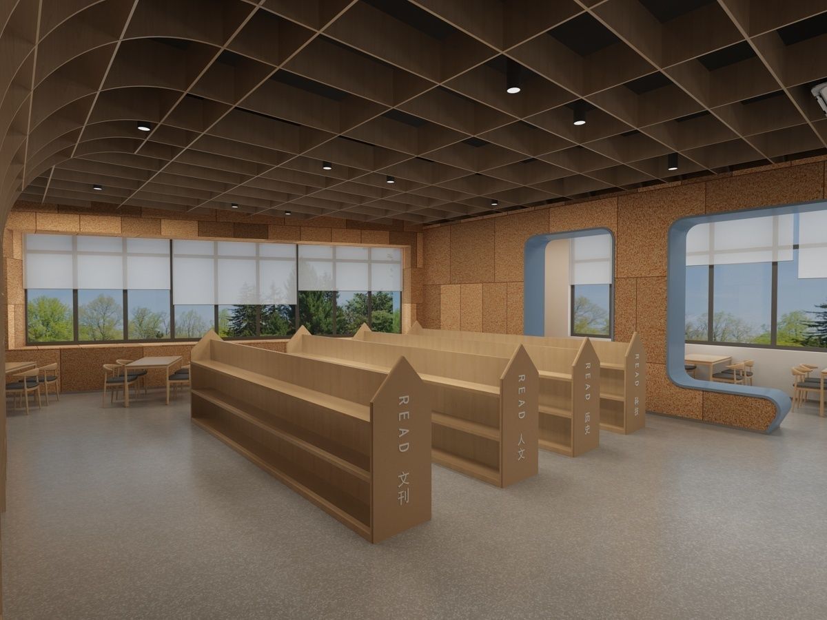 Library 1 3D model_11