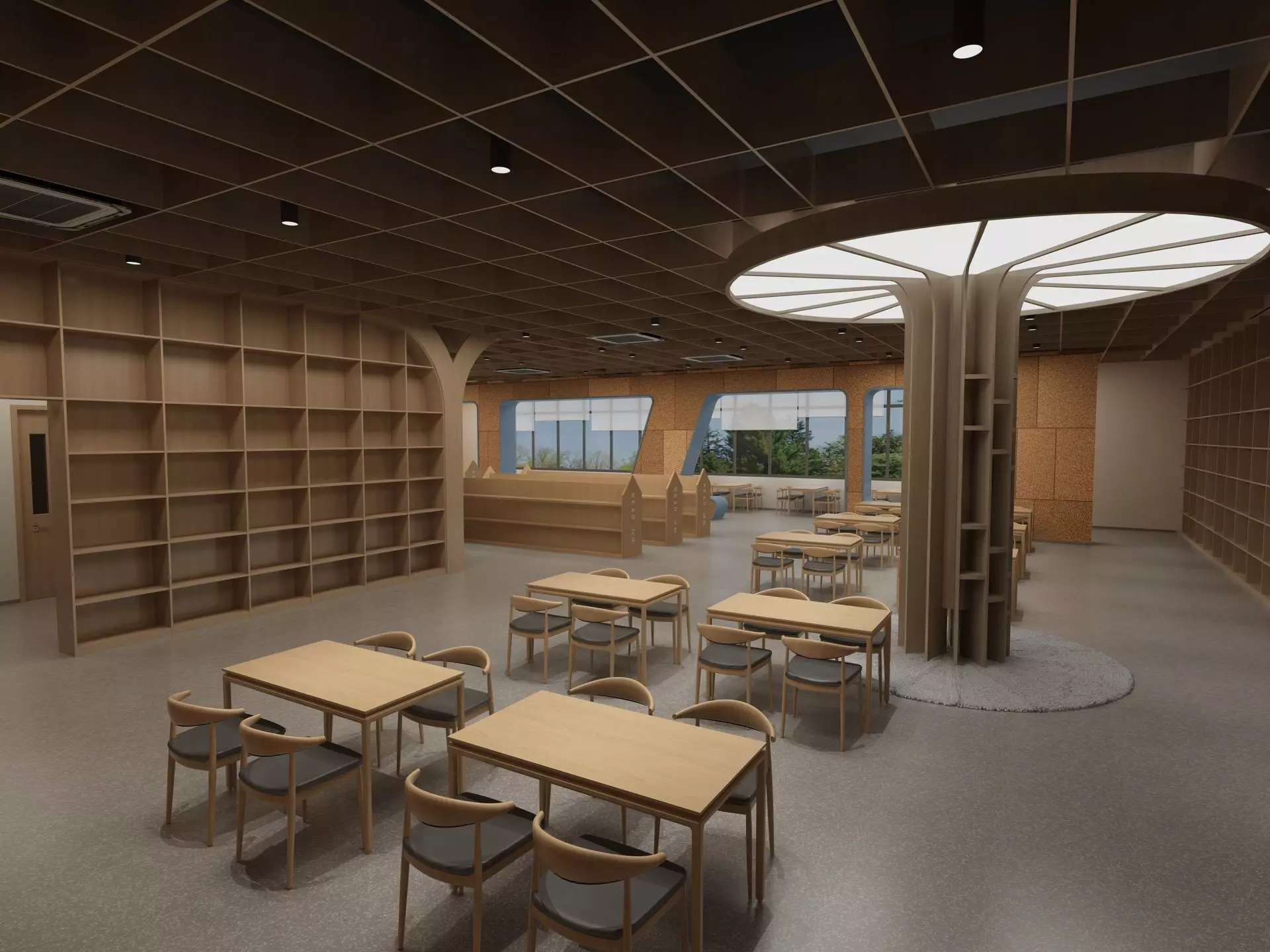 Library 1 3D model_0